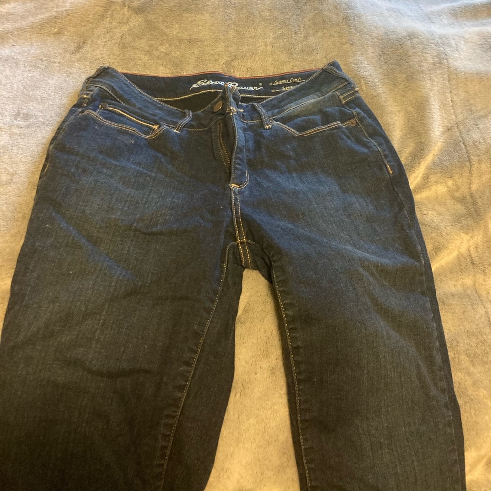 Eddie Bauer fleece lined jeans